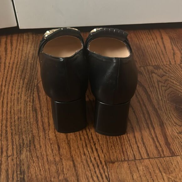 P&J JOURNAL BLACK Designer Women's Loafers New without Box Size 12.5 - Picture 4 of 7